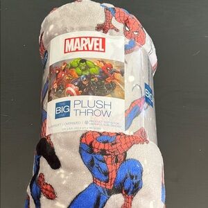 The Big One Marvel Spider-Man Plush Throw Blanket